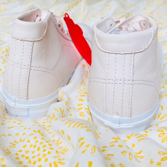 ✅ BACK TO SCHOOL Rare Pink Leather Delicacy Vans - Picture 3 of 5